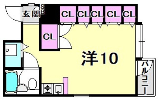 エルパセオ甲風園の物件間取画像